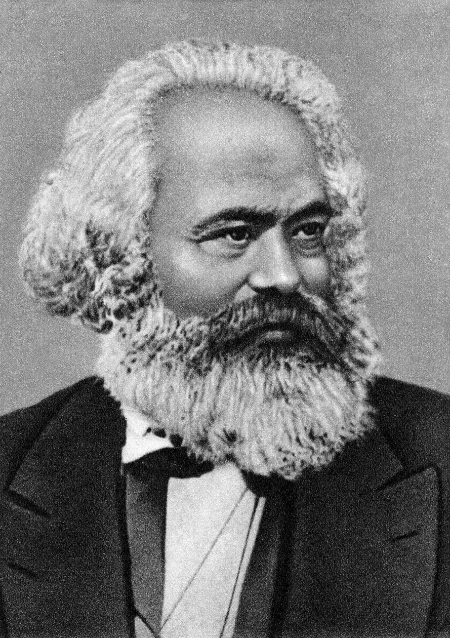 Retrato de Karl Marx de Unknown artist