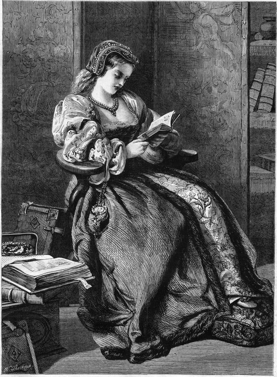 Retrato de Lady Jeanne Grey (Jane Grey de Unknown artist
