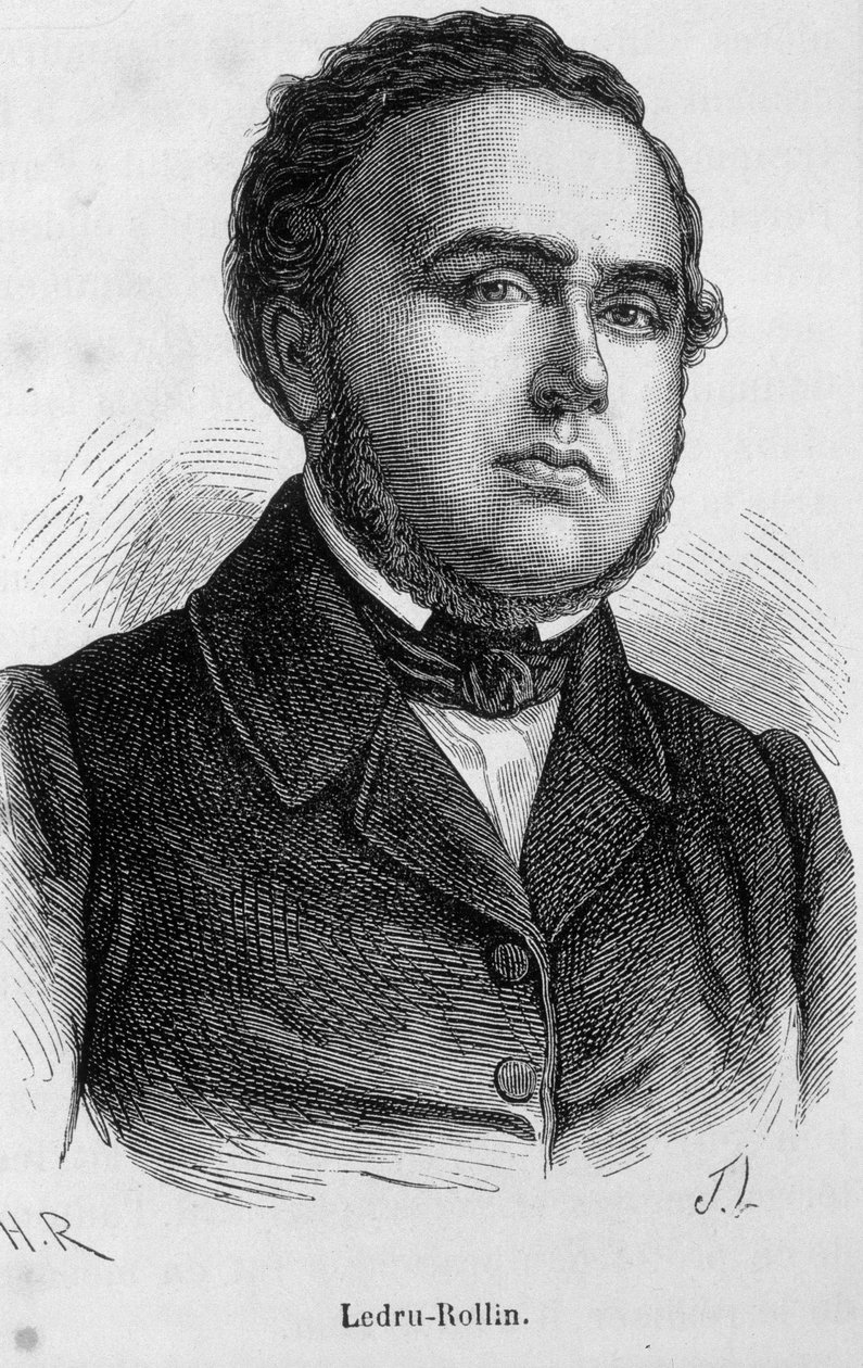 Retrato de Ledru Rollin (Ledru-Rollin), político francês (1807 - 1874) de Unknown artist