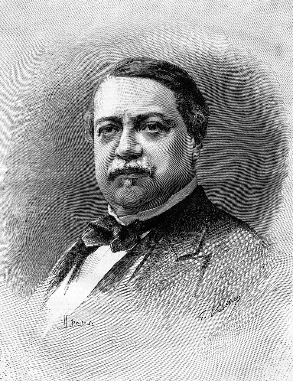 Retrato de Leon Say (1826-1896), político francês, economista. de Unknown artist