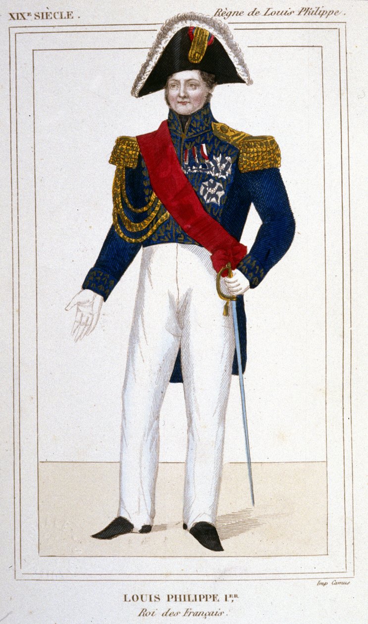 Retrato de Luís - Filipe I (1773 - 1850), Rei dos Franceses. de Unknown artist