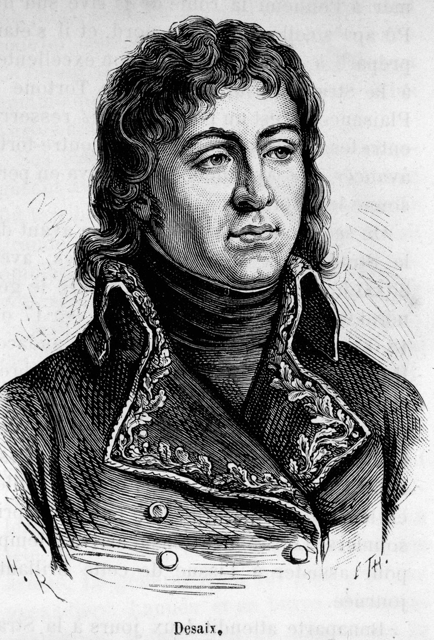 Retrato de Louis Charles Antoine Desaix de Veygoux (1768-1800), general francês. de Unknown artist