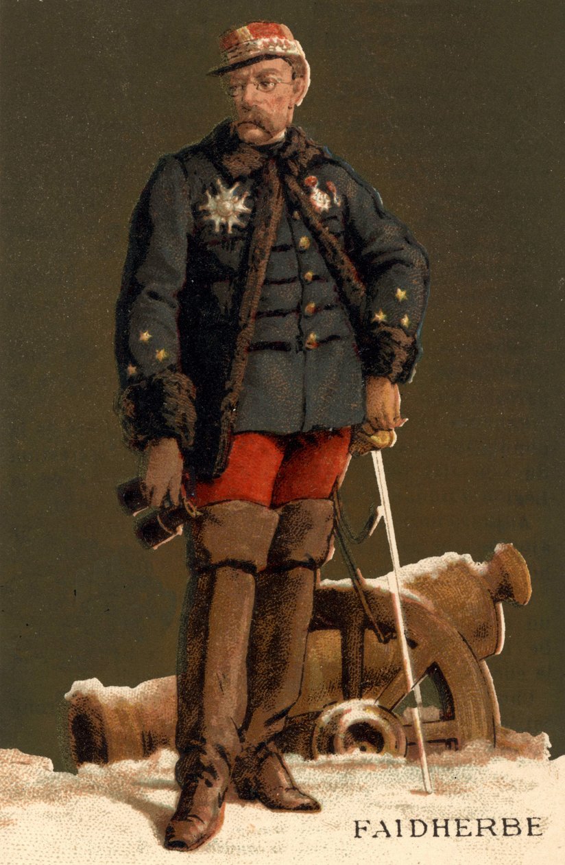 Retrato de Louis Faidherbe (1818-1889), General francês de Unknown artist