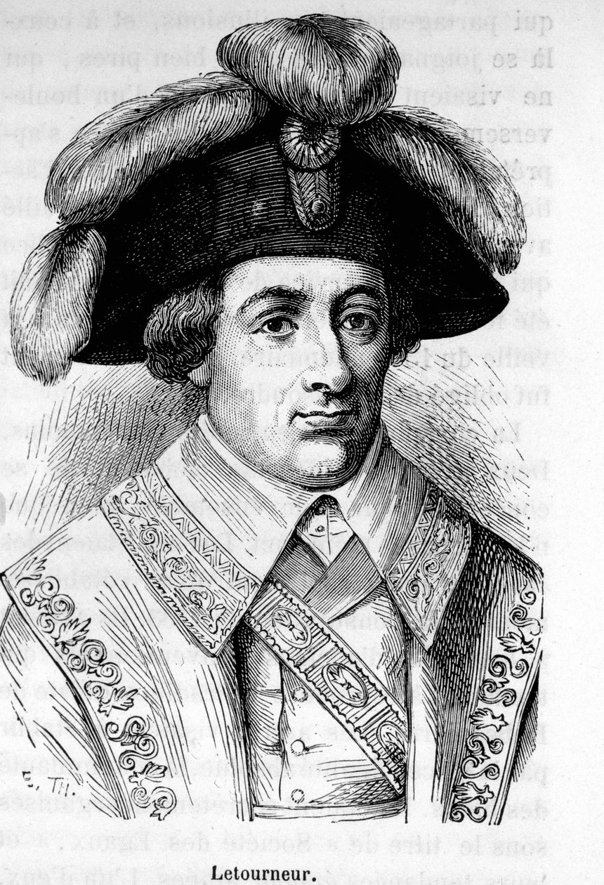 Retrato de Louis Francois Letourneur (1751-1817), político francês. de Unknown artist