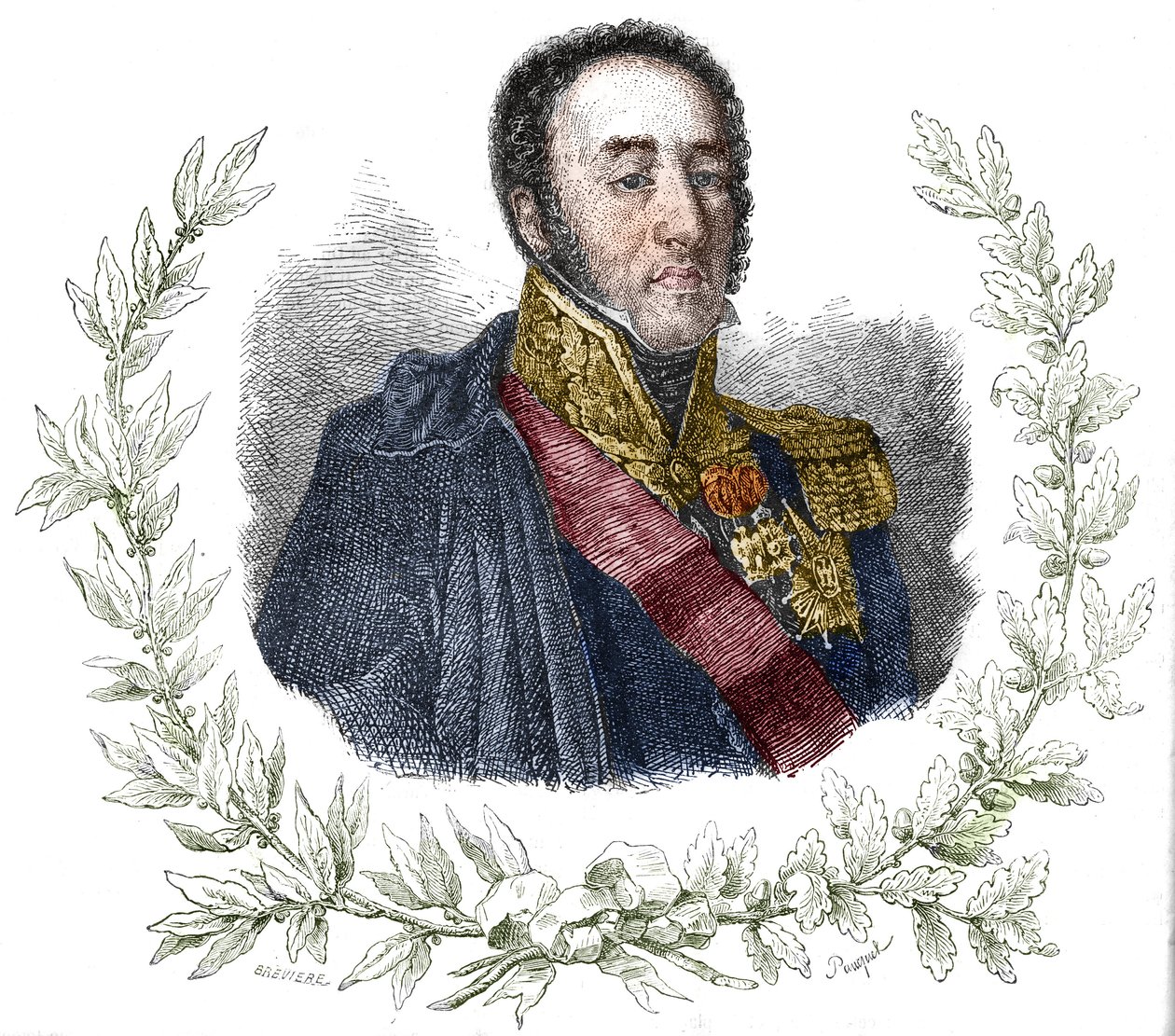 Retrato de Louis Gabriel (Louis-Gabriel) Suchet (1770-1826). de Unknown artist