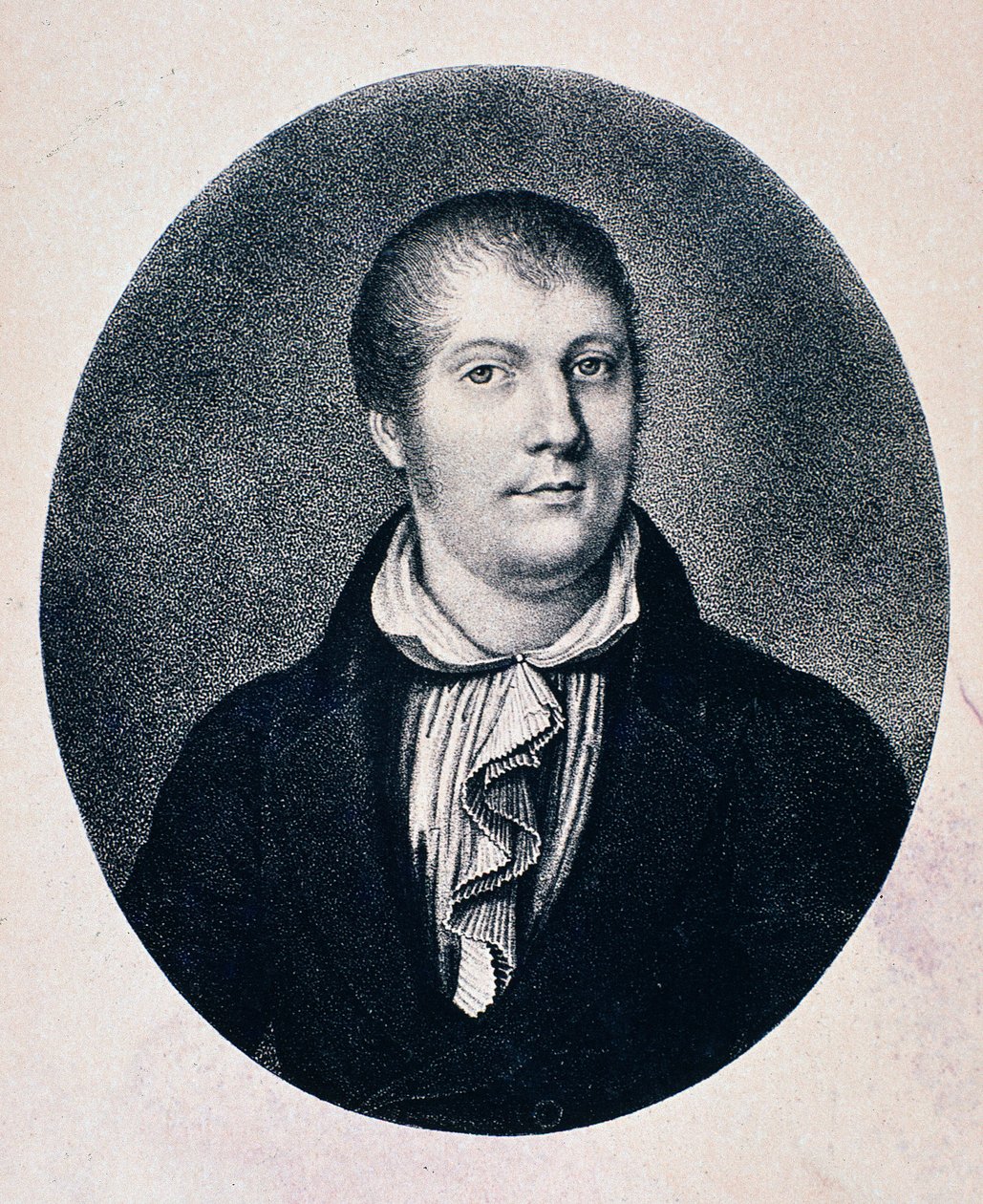 Retrato de Louis Spohr (gravura de Unknown artist