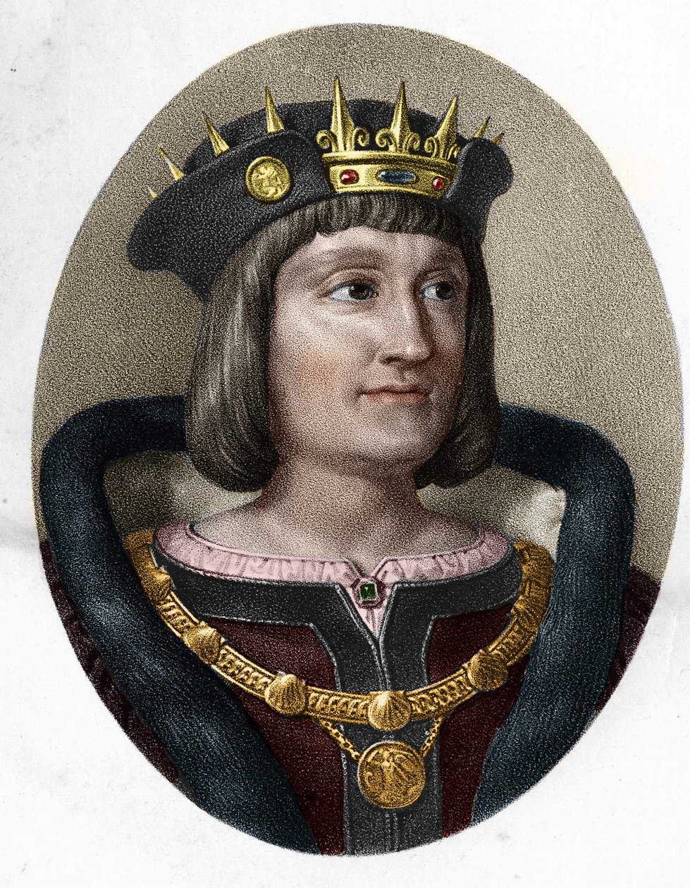 Retrato de Luís XII. Rei de França 1462-1515. de Unknown artist