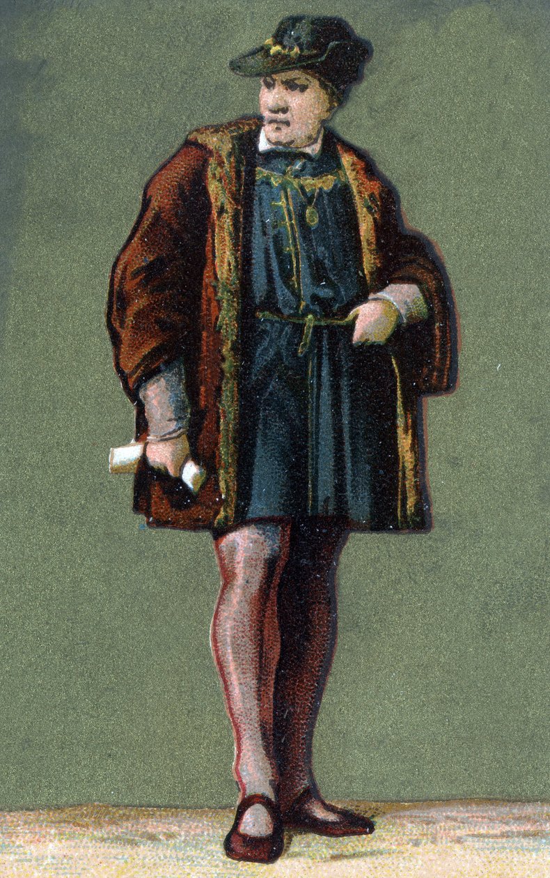 Retrato de Luís XI (1423-1483), Rei de França. de Unknown artist