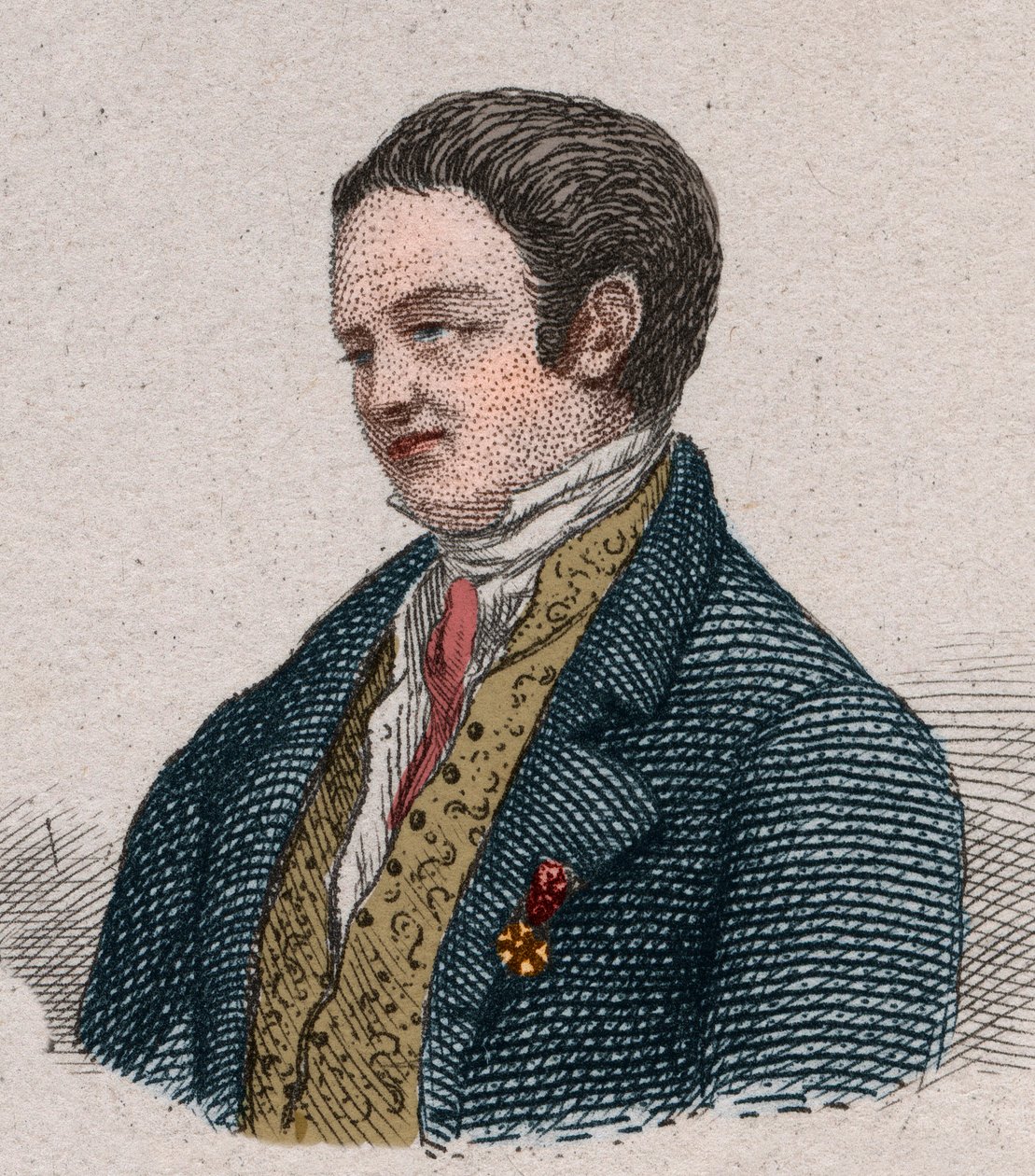 Retrato de Louis de Fontanes (1757-1821), escritor e político francês. de Unknown artist