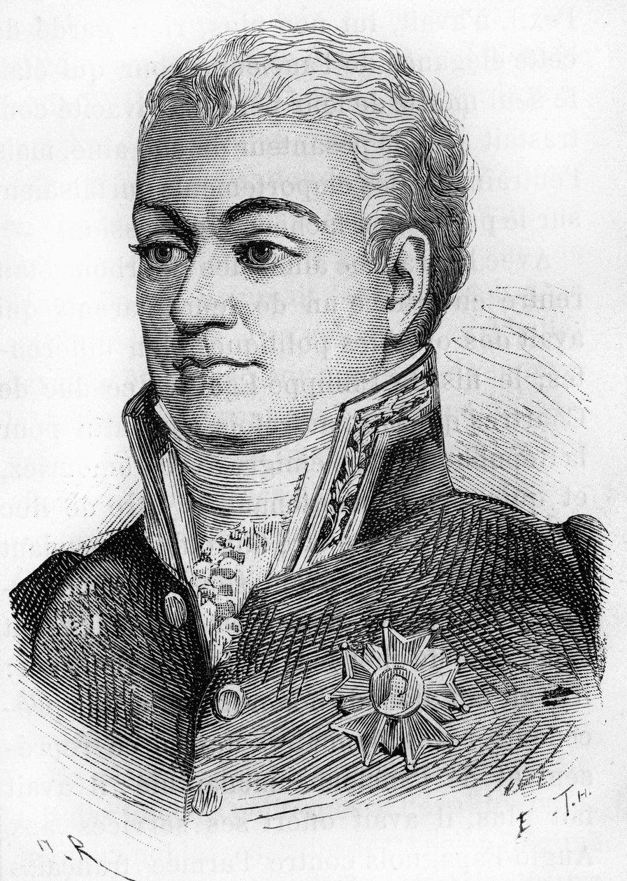 Retrato de Louis de Fontanes (1757-1821), escritor e político francês, Grande Mestre da Universidade de Unknown artist