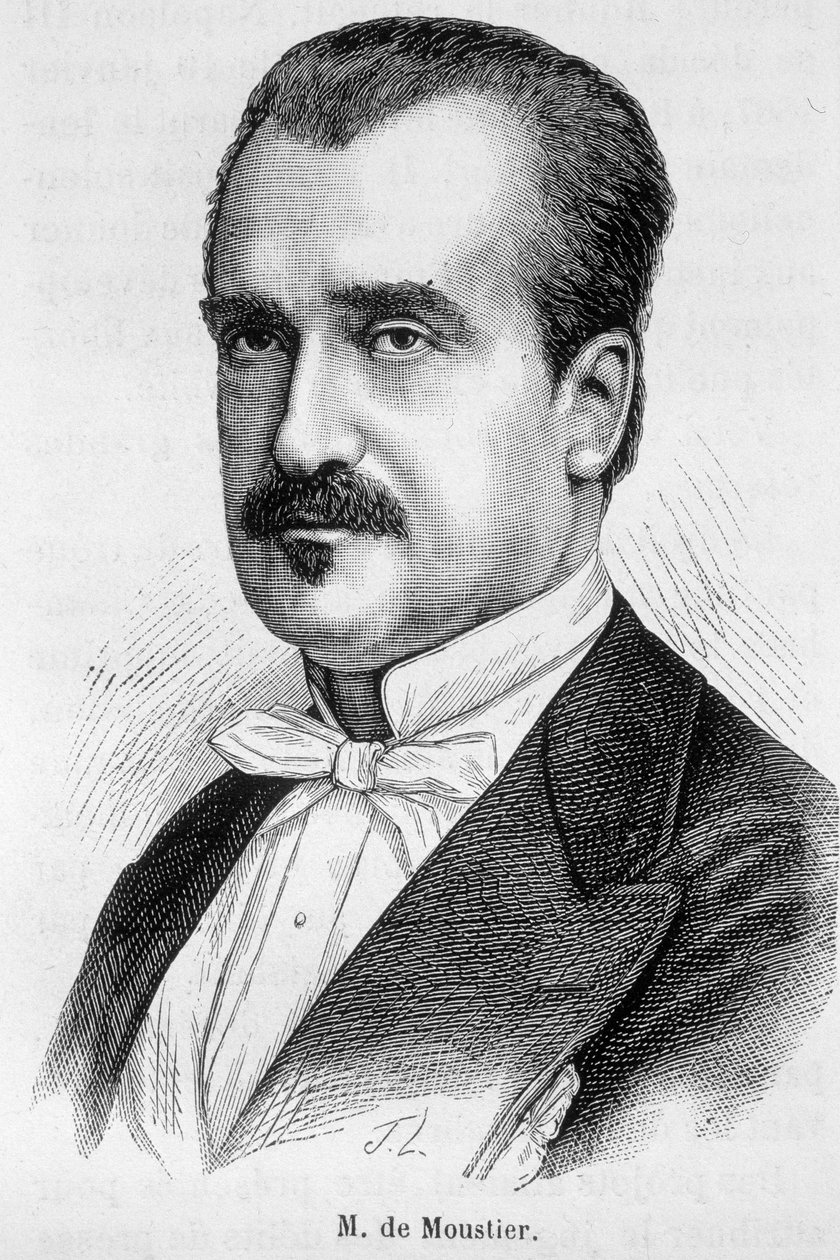 Retrato de M. de Moustier de Unknown artist