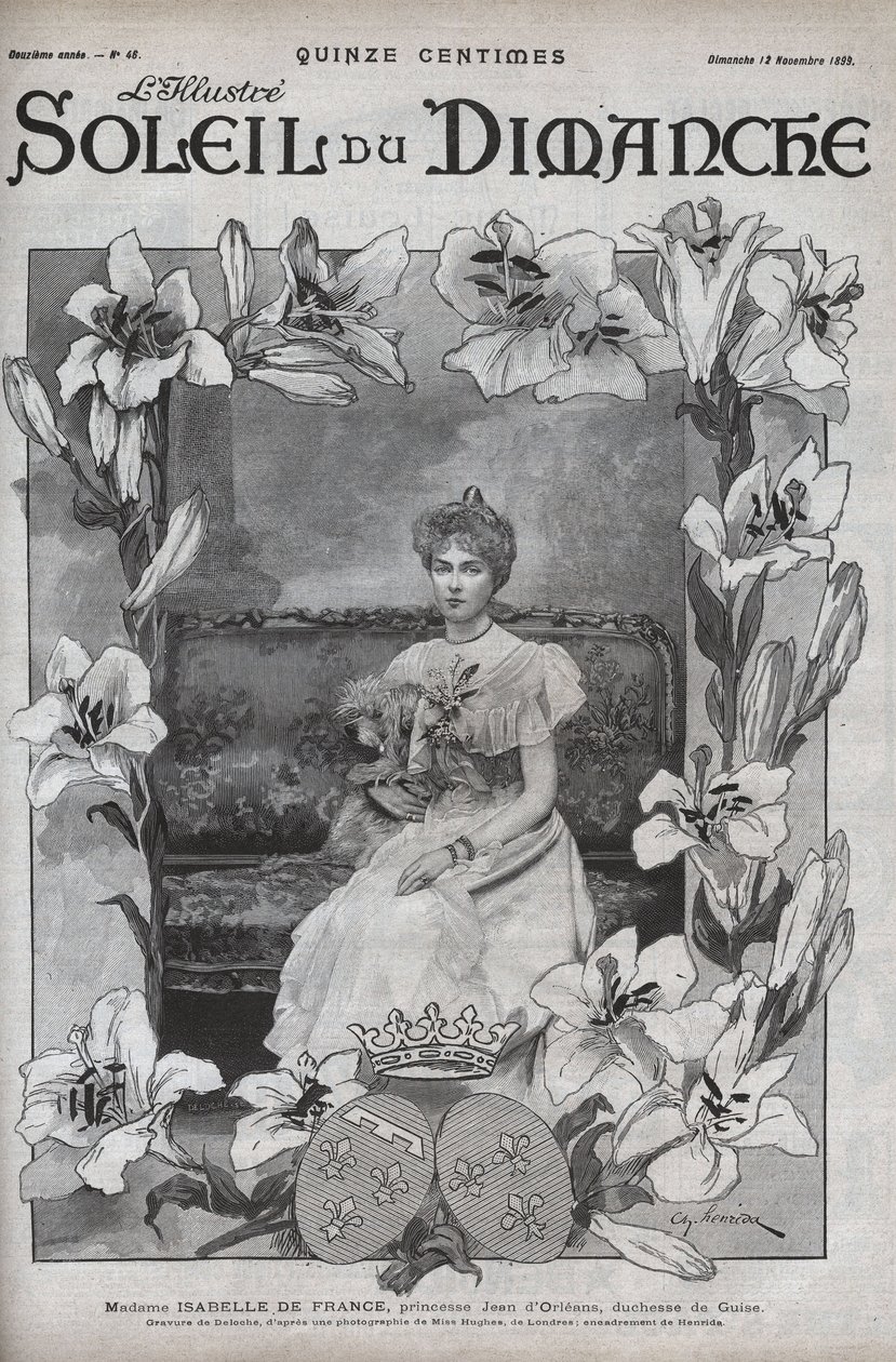Retrato de Madame Isabelle de França (1878-1961), Princesa Jean d