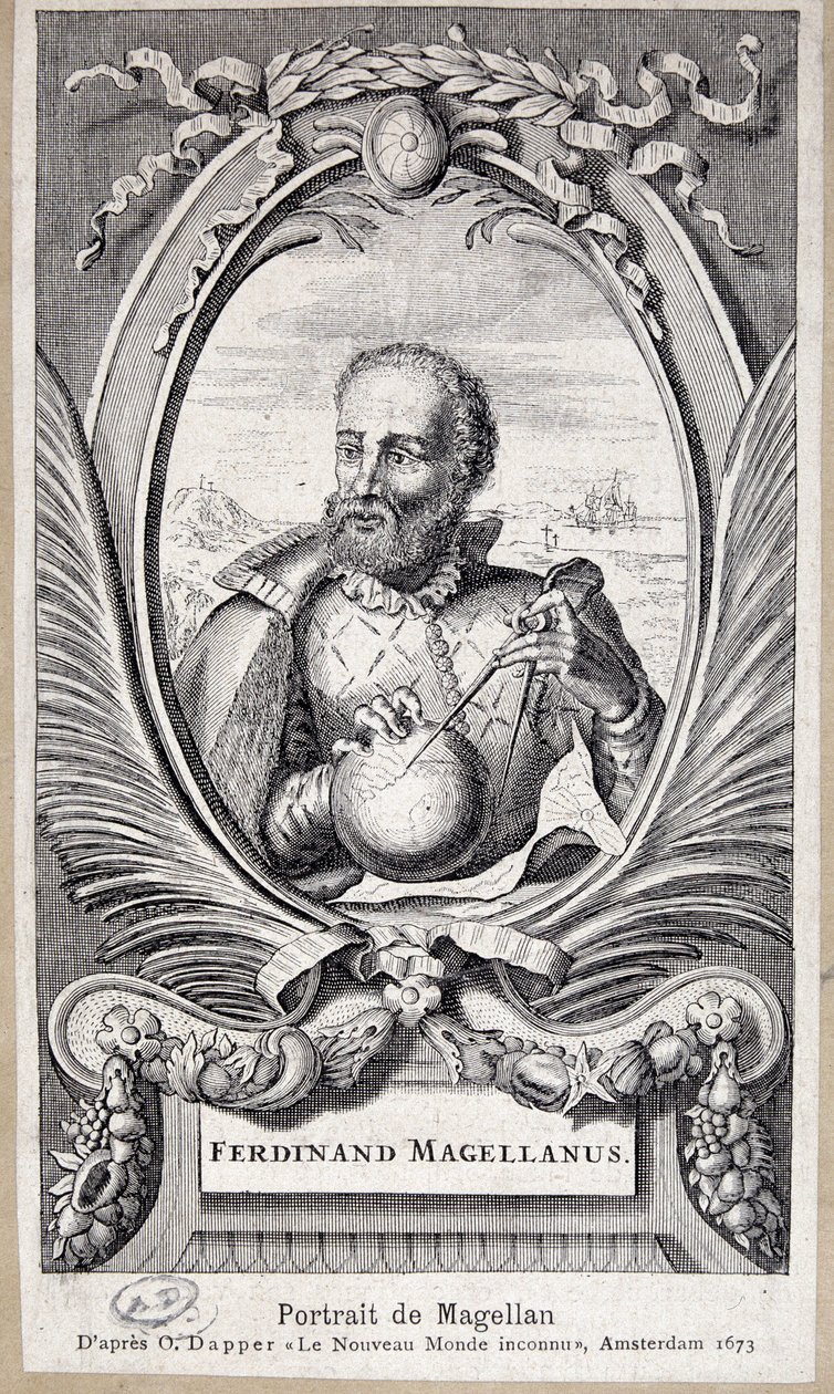 Retrato de Magalhães de Unknown artist