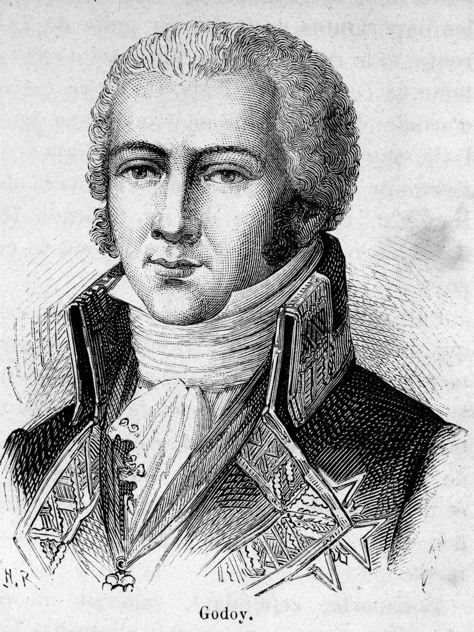 Retrato de Manuel de Godoy, Duque de Alcudia, Príncipe de la Paz (1767-1851), político espanhol. de Unknown artist