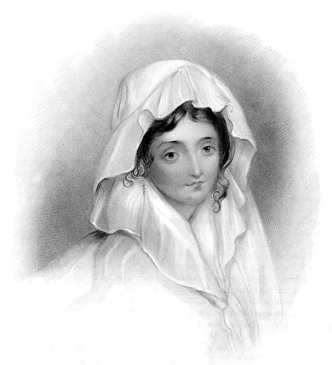 Retrato de Margarita Cogni (gravura) de Unknown artist