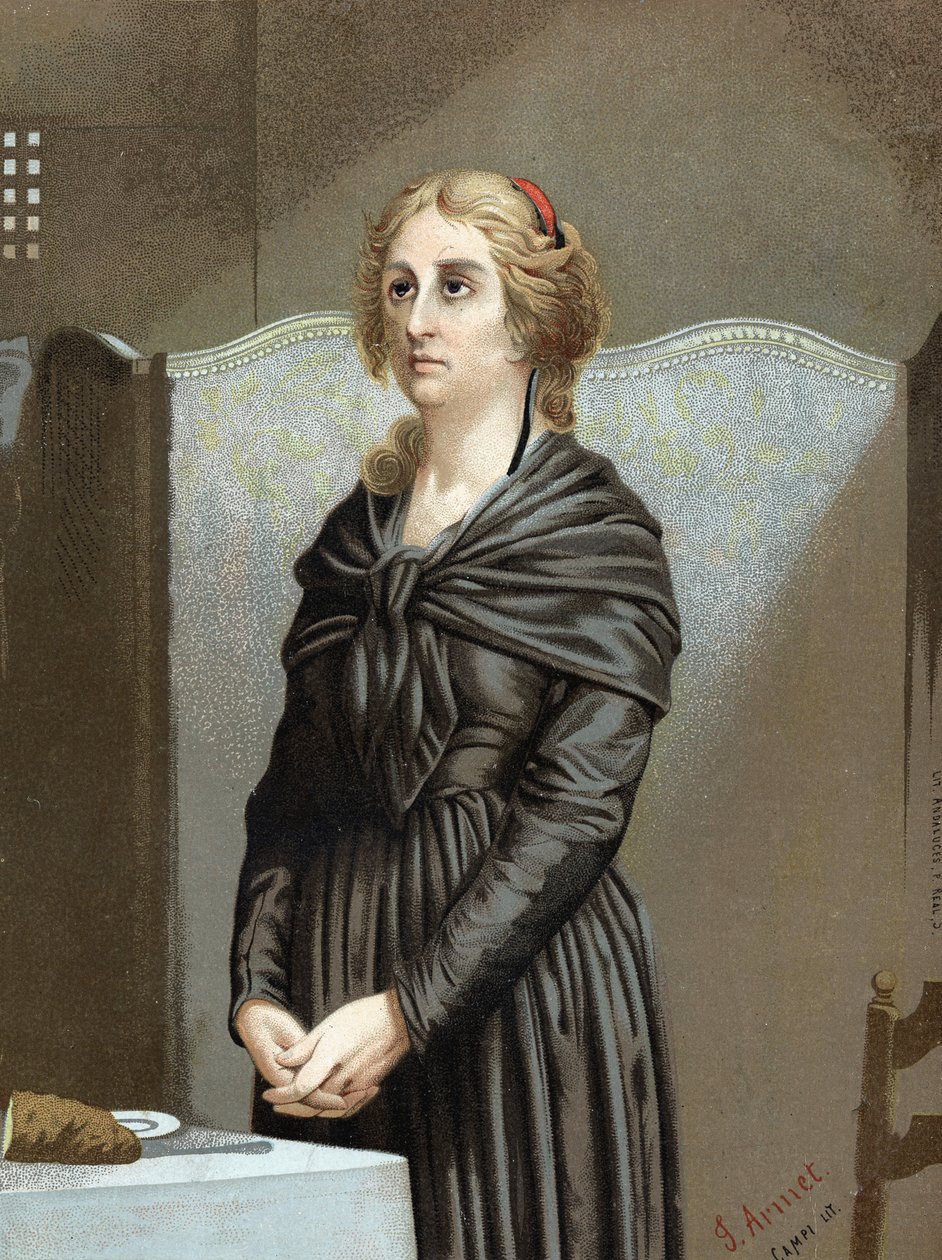 Retrato de Maria Antonieta. Rainha de França (Viena, 2 de Novembro de Unknown artist