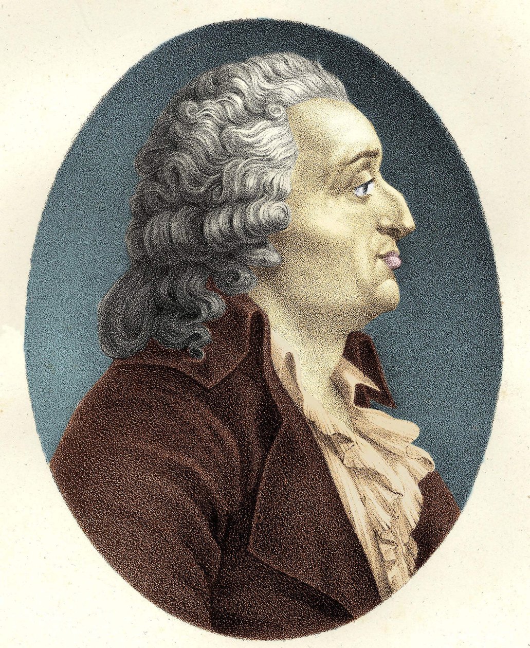 Retrato de Marie Jean Antoine Nicolas de Caritat, Marquês de Condorcet (1743 - 1794) de Unknown artist