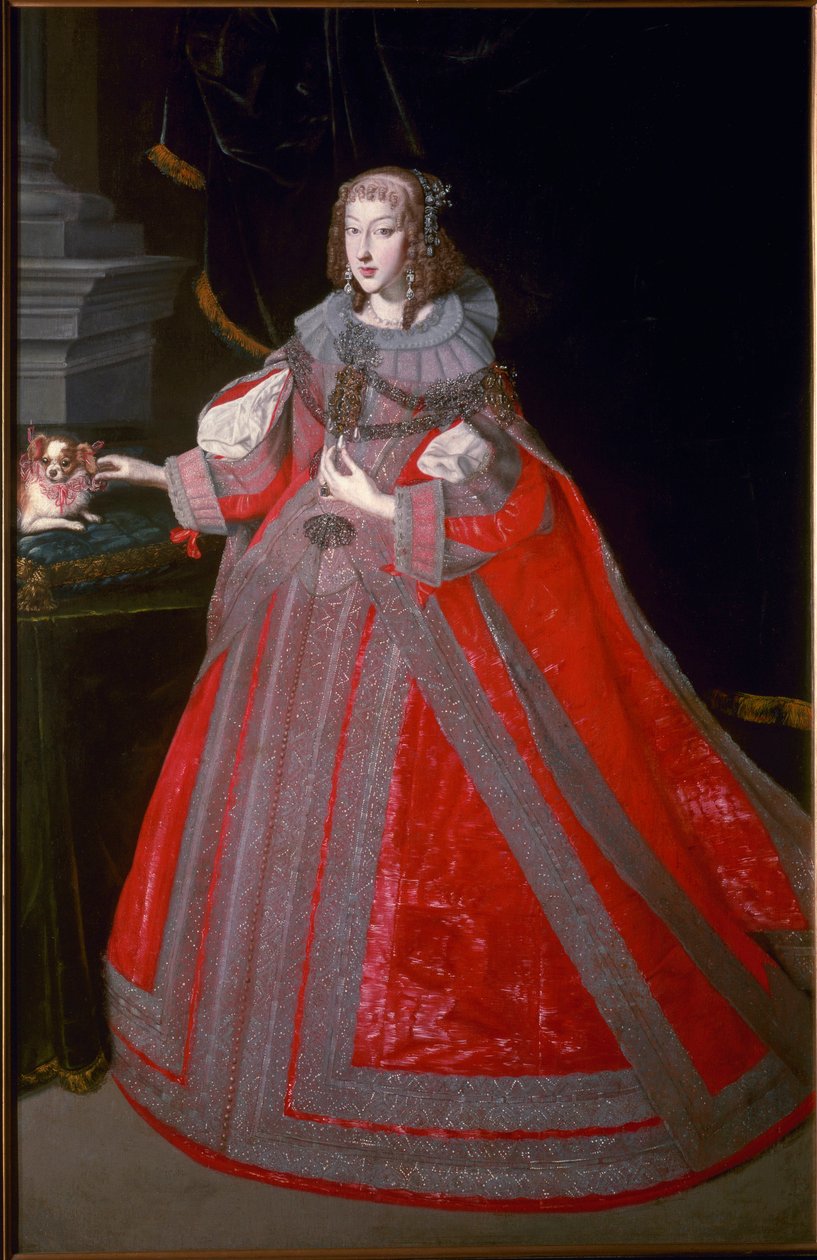 Retrato de Marie Leopoldine da Áustria de Unknown artist