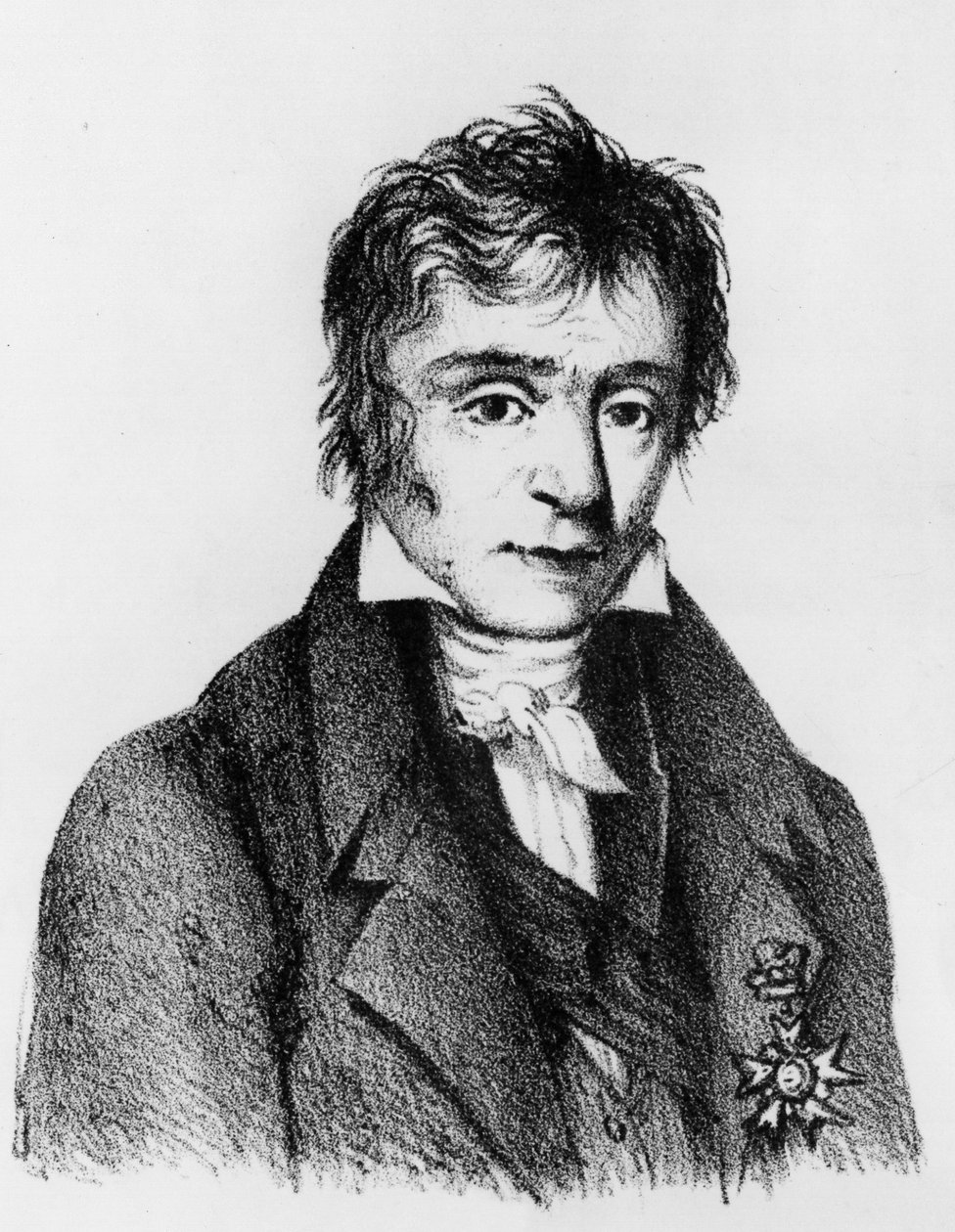 Retrato de Marie Riche, Barão de Prony (1755-1839), engenheira francesa. de Unknown artist