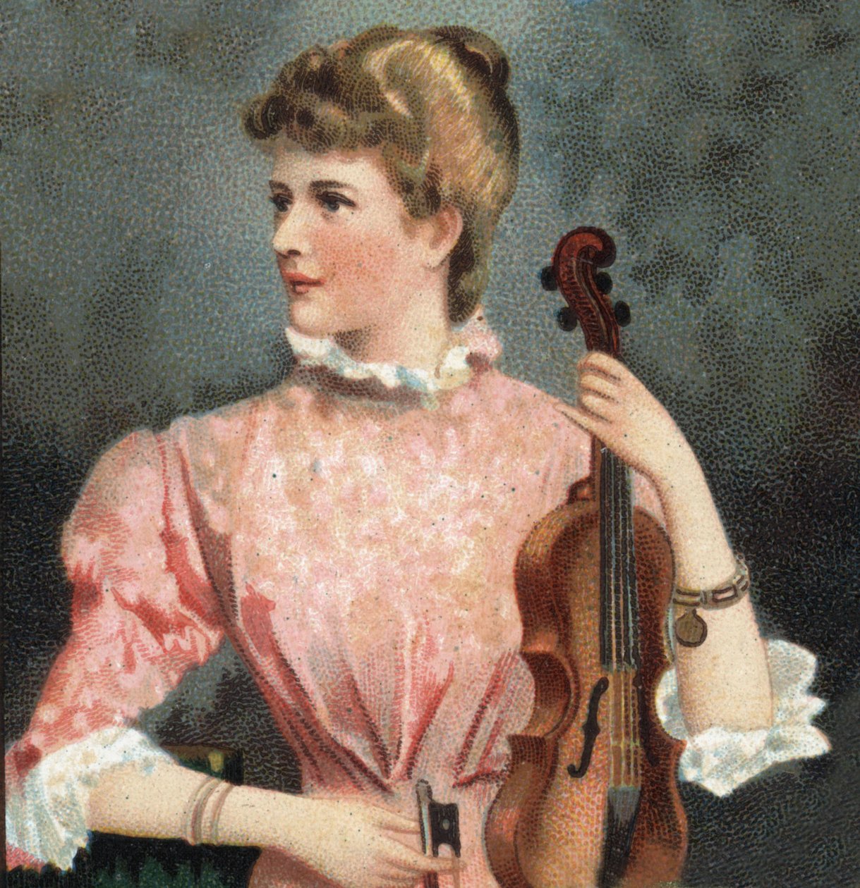 Retrato de Marie Soldier (1863-1955), violinista. de Unknown artist