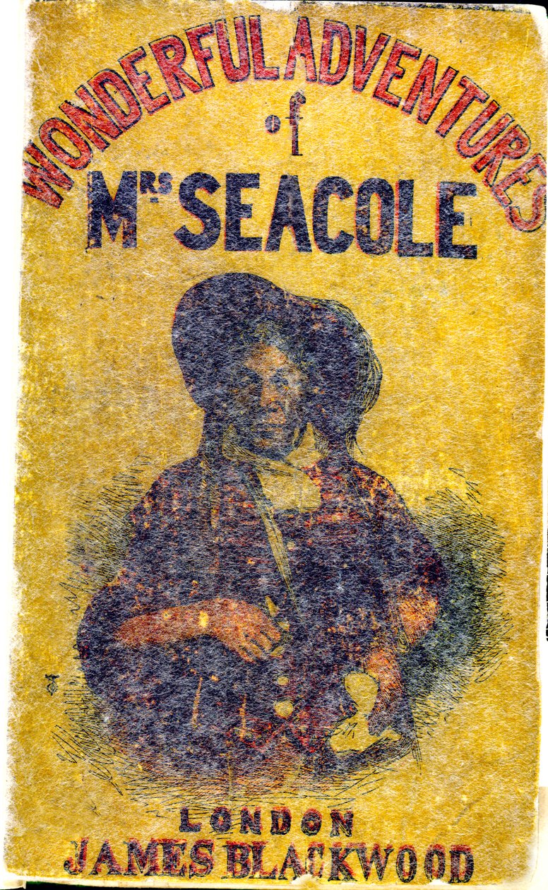 Retrato de Mary Jane Seacole (1805 - 14 de Maio de 1881), née Grant. Uma mulher de ascendência escocesa e crioula, nascida na Jamaica, que instalou um "Hotel Britânico" por detrás das linhas durante a Guerra da Crimeia, que descreveu como "uma messe e um q de Unknown artist