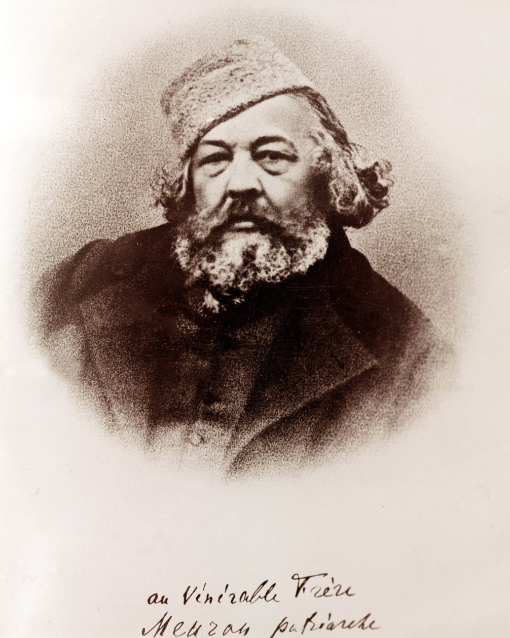 Retrato de Michail Bakounin (1814 - 1876). Século XIX. de Unknown artist