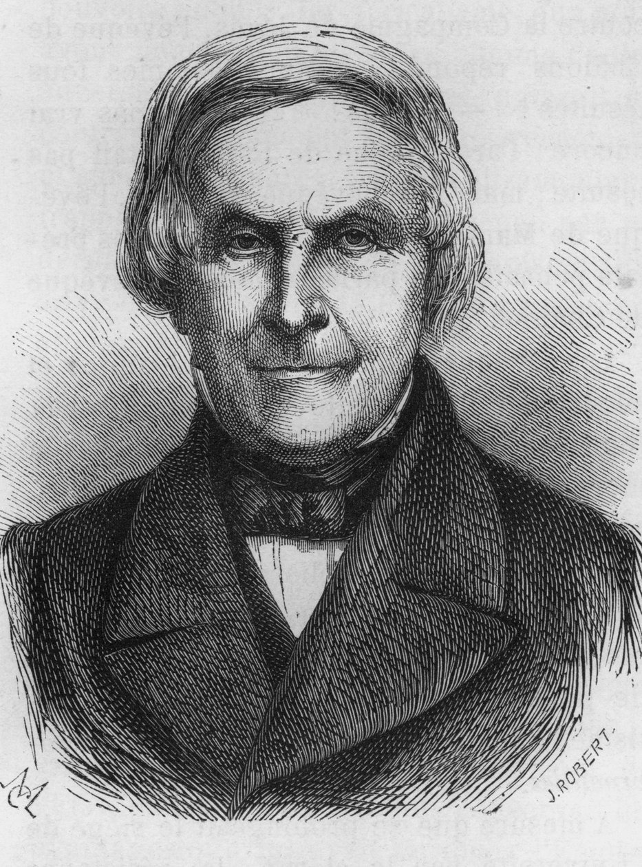 Retrato de Michelet, historiador e escritor francês (1798 - 1874) de Unknown artist