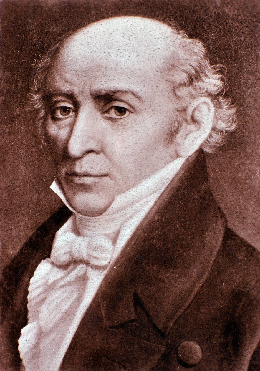 Retrato de Muzio Clementi (1752-1832) compositor italiano do século XIX. Milão, biblioteca del conservatorio de Unknown artist