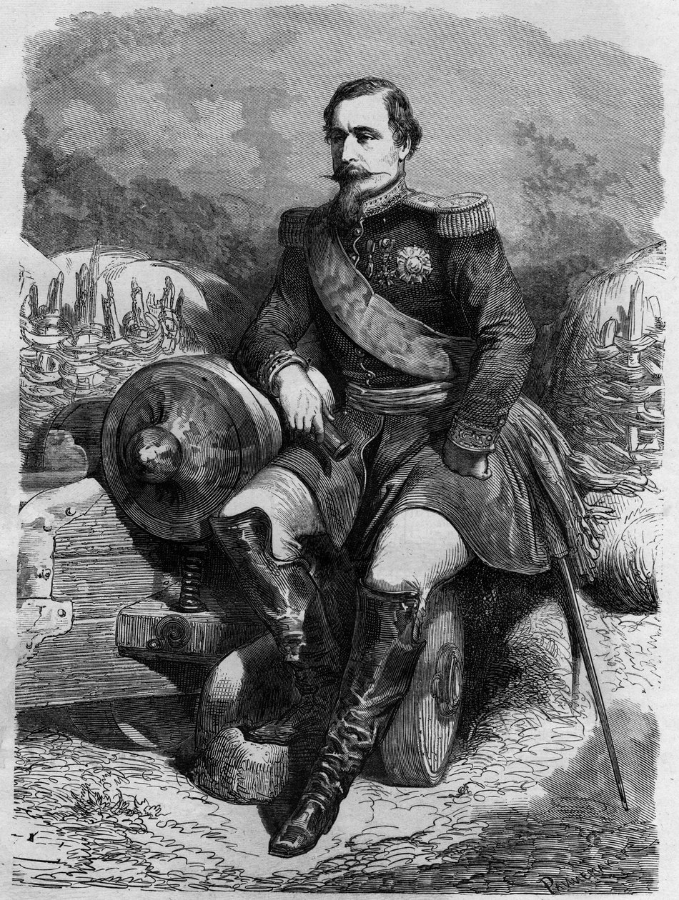 Retrato de Napoleão III (1808-1873), Imperador dos franceses. de Unknown artist
