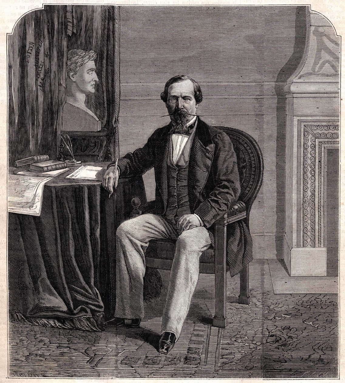 Retrato de Napoleão III (1808 - 1873) de Unknown artist