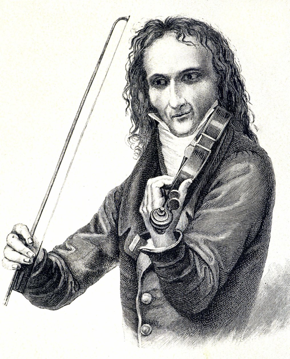 Retrato de Niccol Paganini (1782 - 1840) de Unknown artist