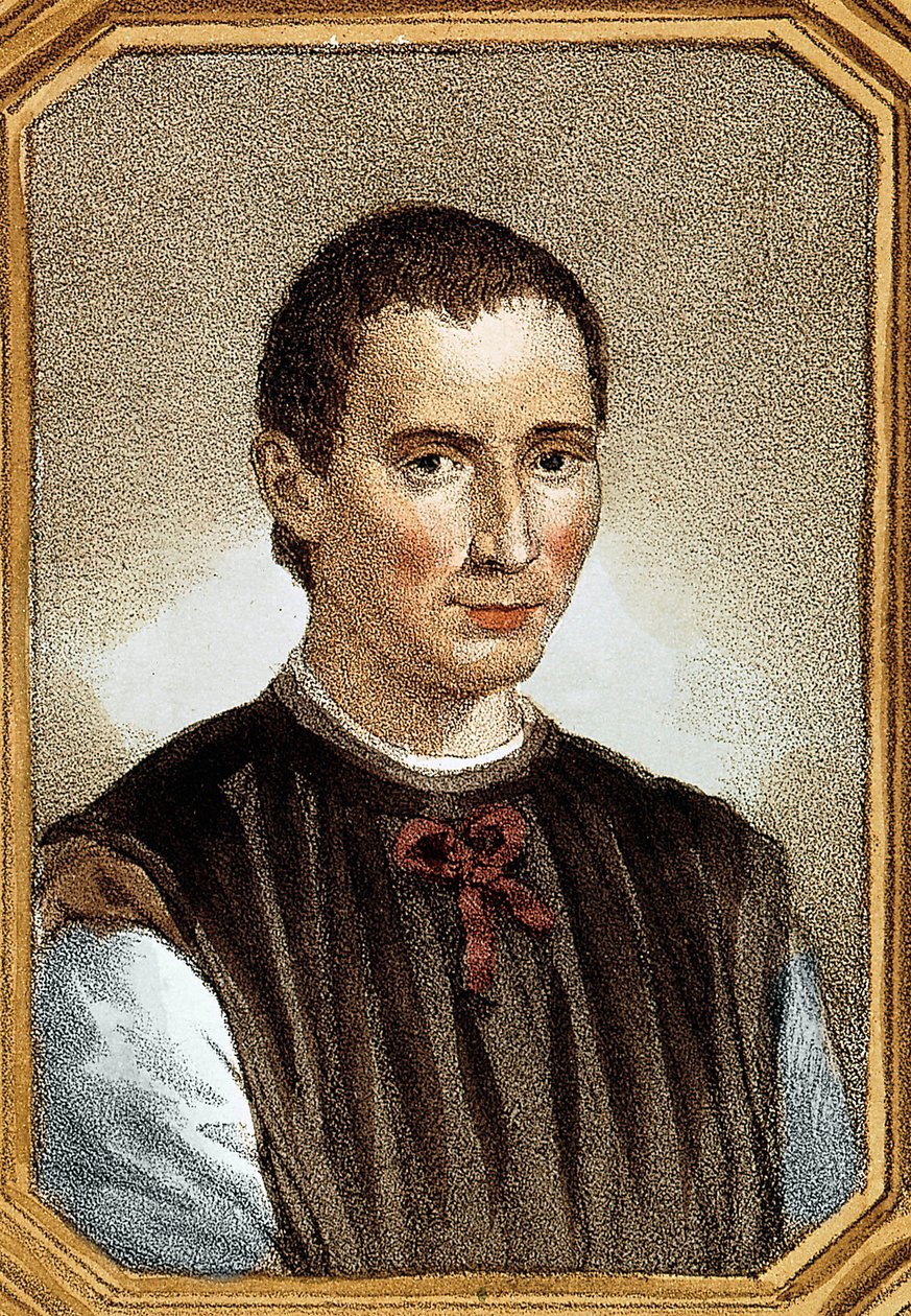 Retrato de Niccolo di Bernardo dei Machiavelli (Nicolas Machiavel de Unknown artist