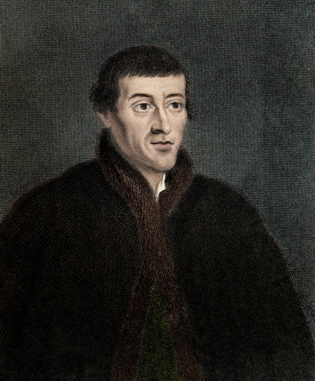 Retrato de Nicolas Copérnico ((Nicolaus Copernicus de Unknown artist