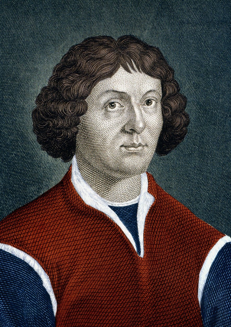 Retrato de Nicolau Copérnico (Nicolaus Copérnico de Unknown artist