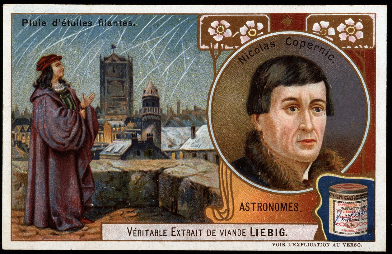 Retrato de Nicolas Copérnico (Nicolaus Copérnico de Unknown artist