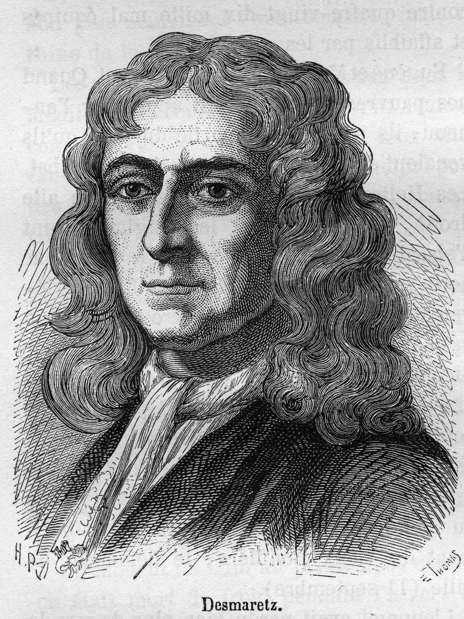 Retrato de Nicolas Desmarets ou Desmaretz, senhor de Maillebois e sobrinho de Colbert. 1648-1721 de Unknown artist
