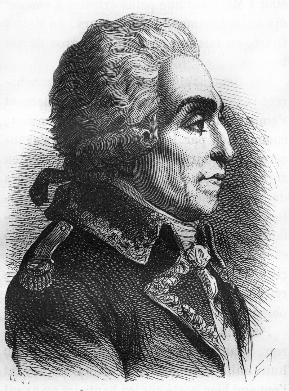 Retrato de Nicolas Luckner (1722-1794) Marechal de França. de Unknown artist