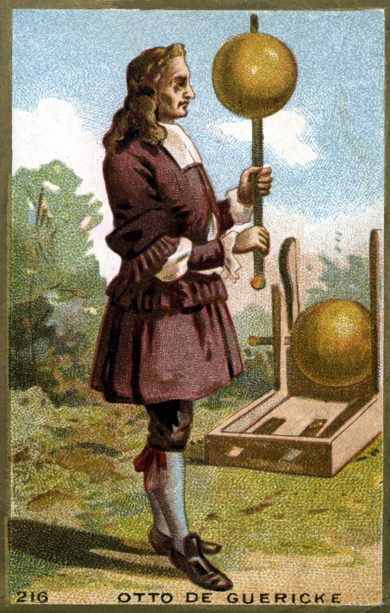 Retrato de Otto von Guericke (Otto de Guericke de Unknown artist