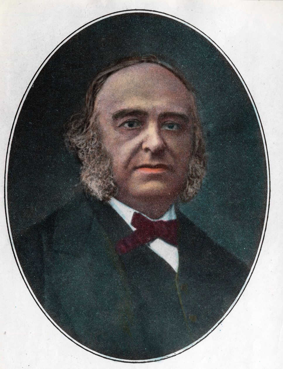 Retrato de Paul Broca (1824 - 1880) Cirurgião francês. Gravura do século XIX. Coleção particular. de Unknown artist