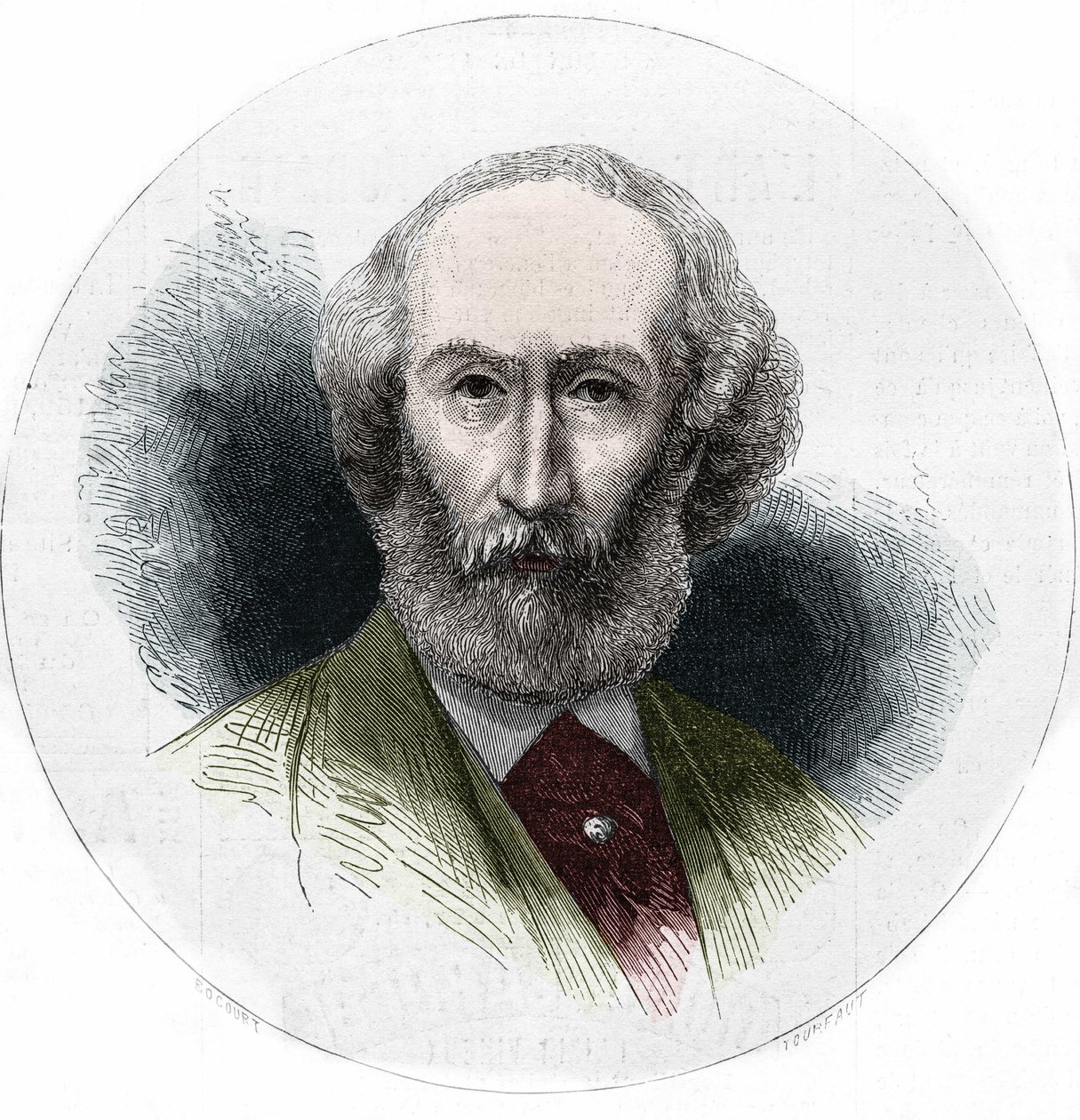 Retrato de Paul de Musset, homem de letras francês (1804-1880). de Unknown artist