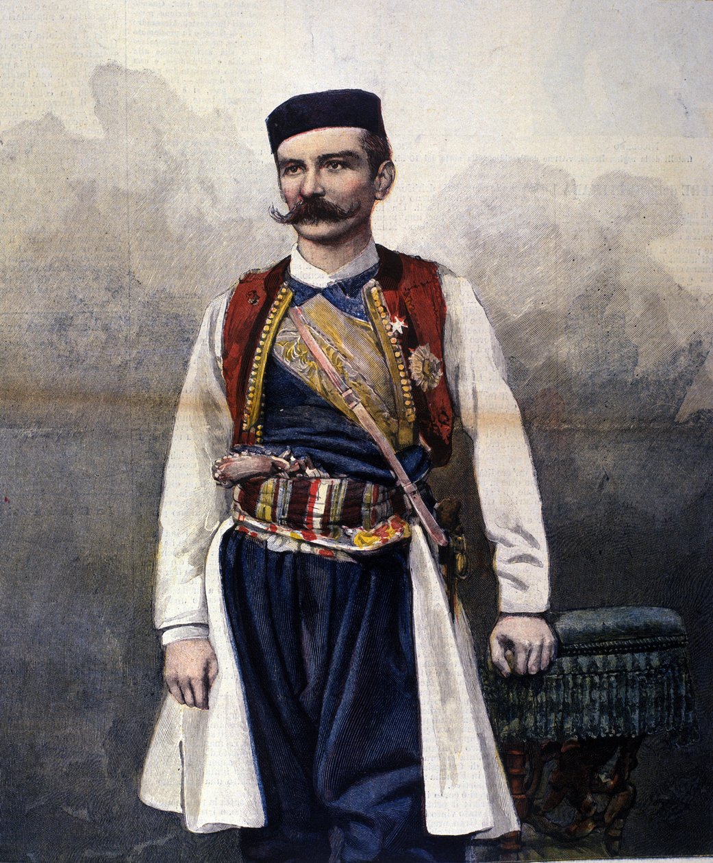 Retrato de Pedro I da Sérvia (Karageorgevic de Unknown artist