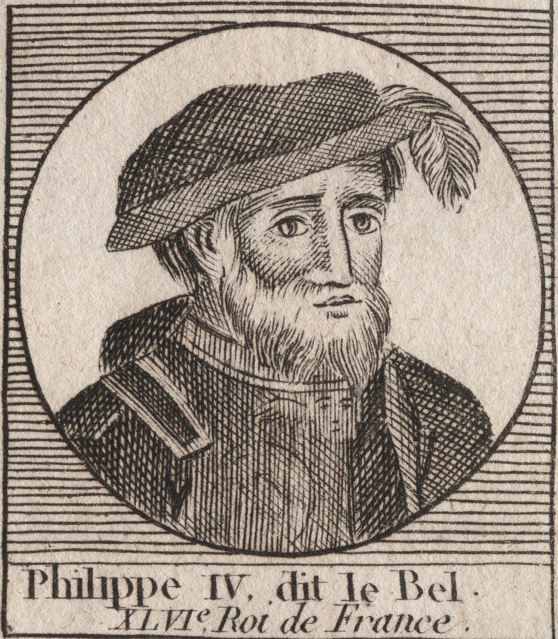 Retrato de Filipe IV, o Belo de Unknown artist