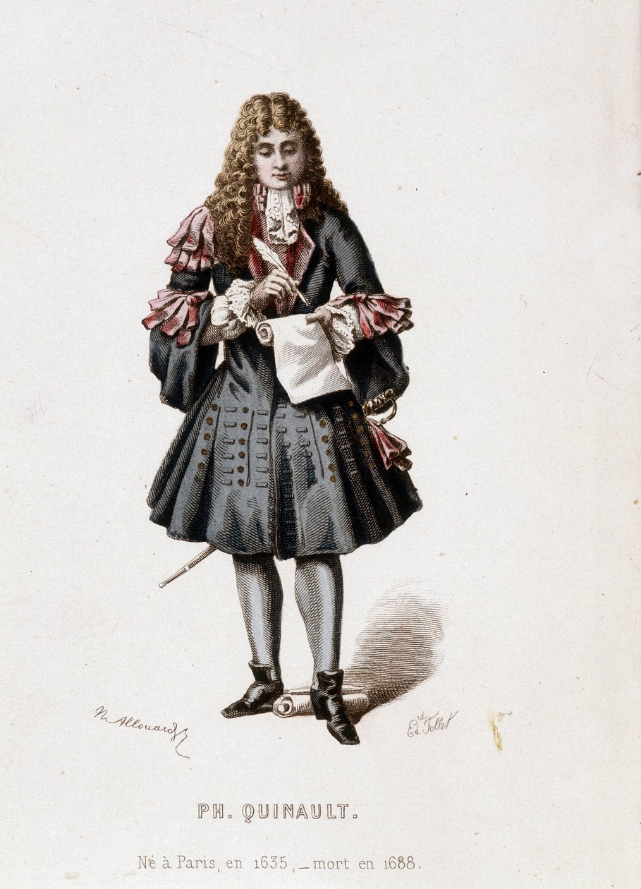 Retrato de Philippe Quinault de Unknown artist