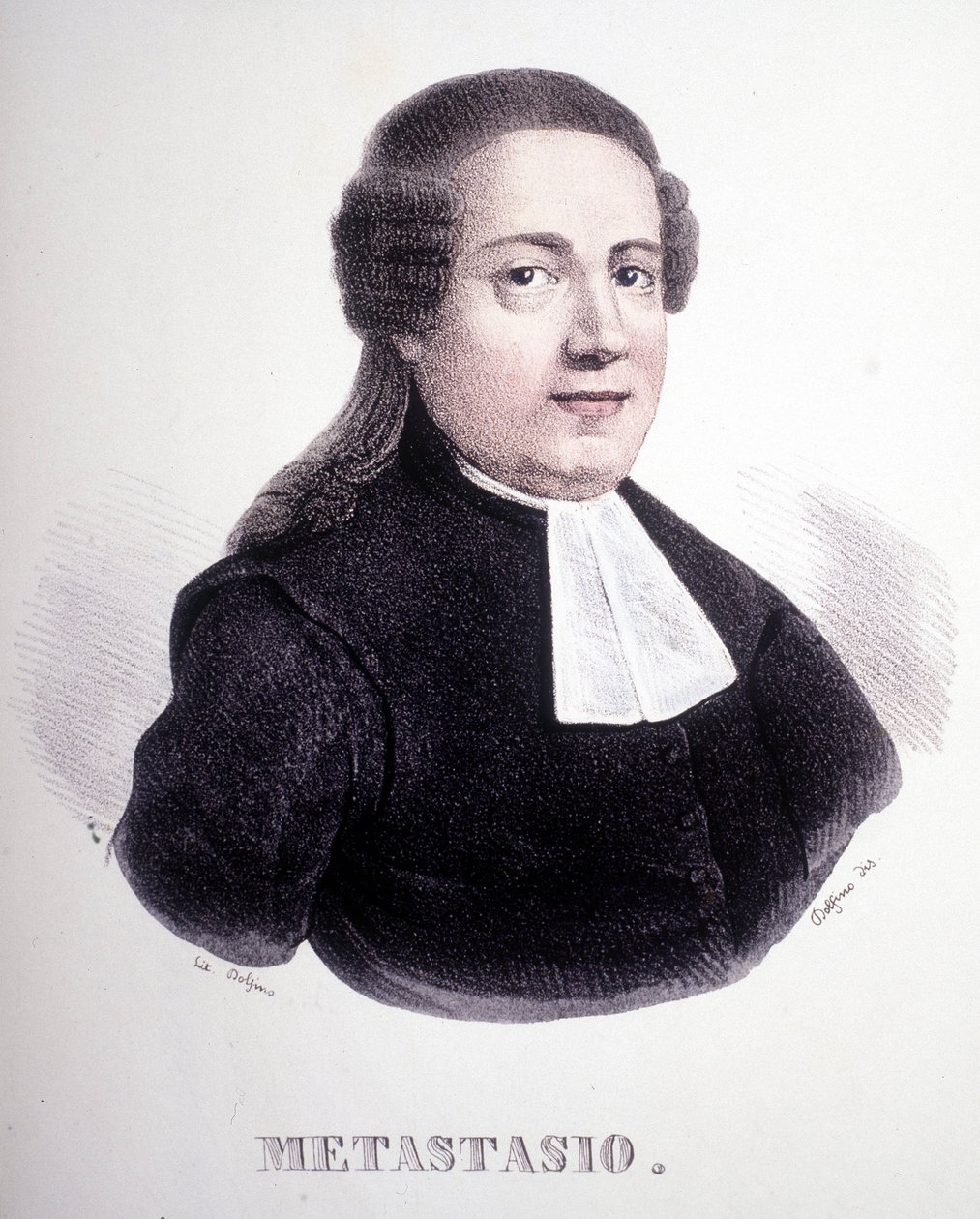 Retrato de Pierre Metastase (ou Pietro Metastasio) (1698 - 1782). de Unknown artist