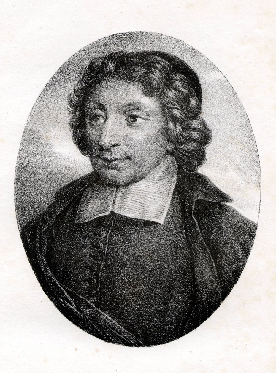 Retrato de Pierre Nicole (1625 - 1695) ardente defensor do Jansenismo de um quadro do Port Royal. de Unknown artist