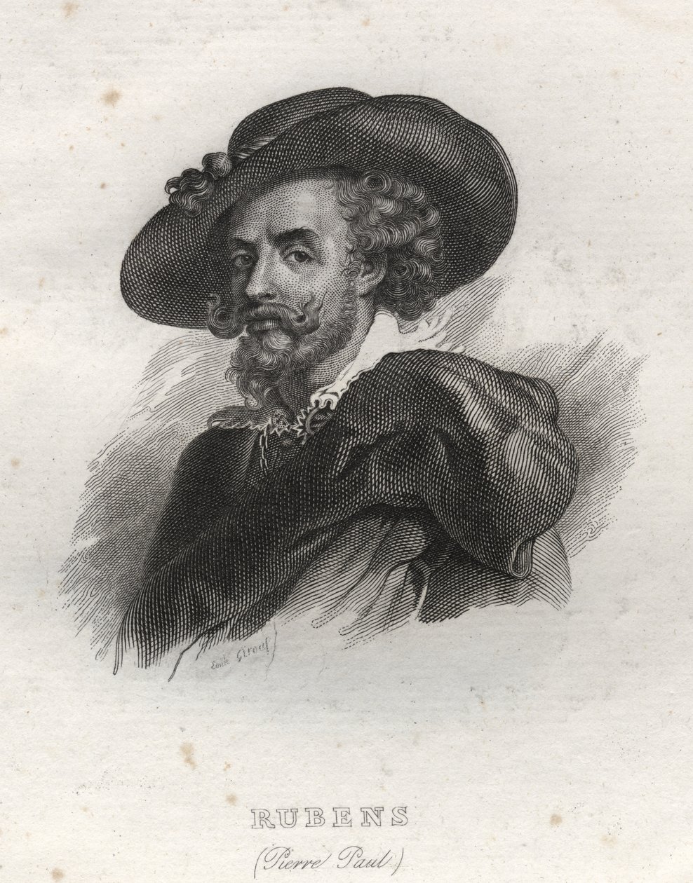 Retrato de Pierre Paul (Pierre-Paul) Rubens (ou Peter Paul ou Petrus Paulus) (1577-1640) de Unknown artist