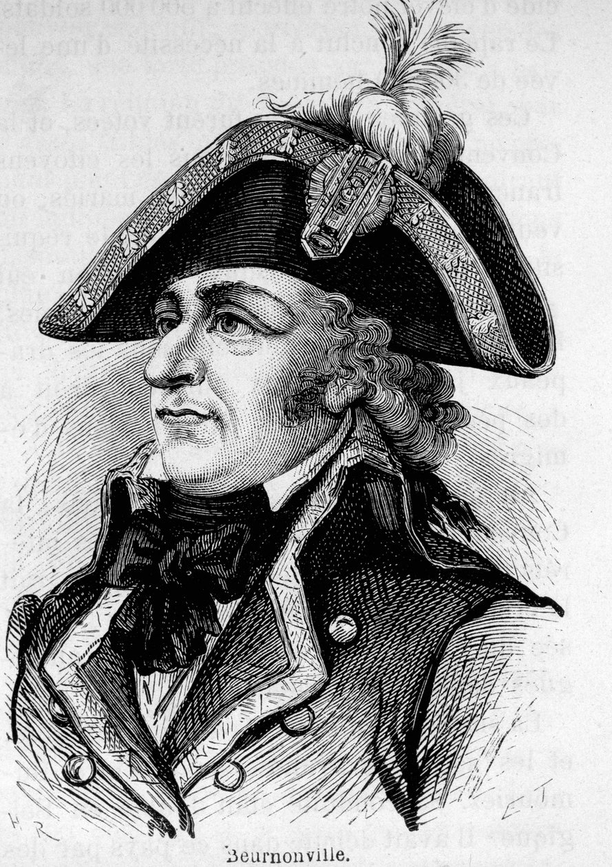 Retrato de Pierre Riel, conde e depois marquês de Beurnonville, marechal da França (1752-1821). de Unknown artist