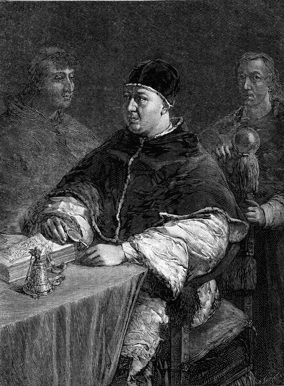 Retrato do Papa Leão X (João de Médicis de Unknown artist