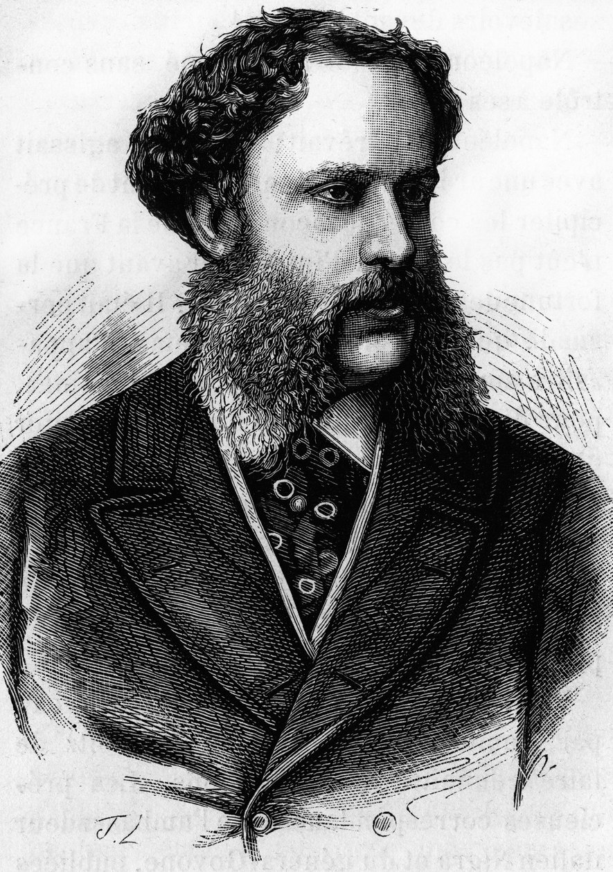 Retrato do Príncipe Ricardo de Metternich-Winnebourg (Metternich Winnebourg) (1829 - 1895), embaixador austríaco em Paris de 1859. Gravura do final do século XIX em "Histoire de France" de H. Martin. de Unknown artist