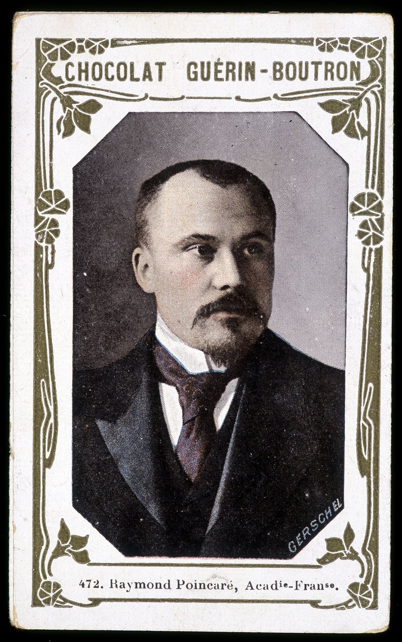Retrato de Raymond Poincaré jovem de Unknown artist